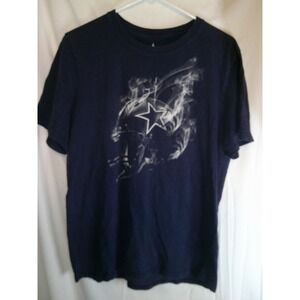 Dallas Cowboys Authentic T-Shirt Graphic‎ Print NFL Football Navy M